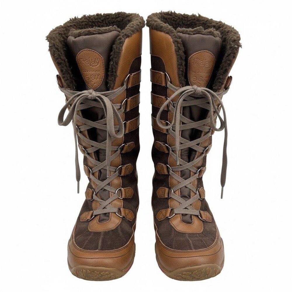 PAJAR Canada 1963 Tall Waterproof Boots Womens US 8-8.5 EU 39 Seam Sealed Brown